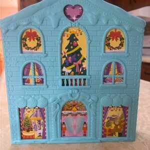 Used Polly pocket Advent Calendar-Gingerbread playhouse set